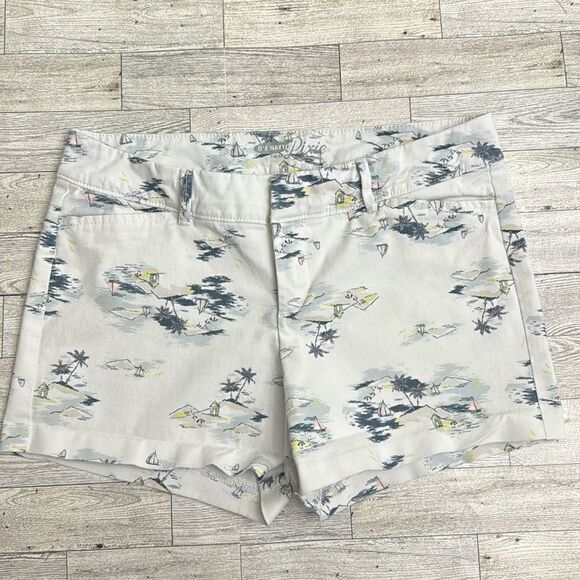Old Navy The Pixie Tropical Print Shorts Size 2 - Picture 1 of 5